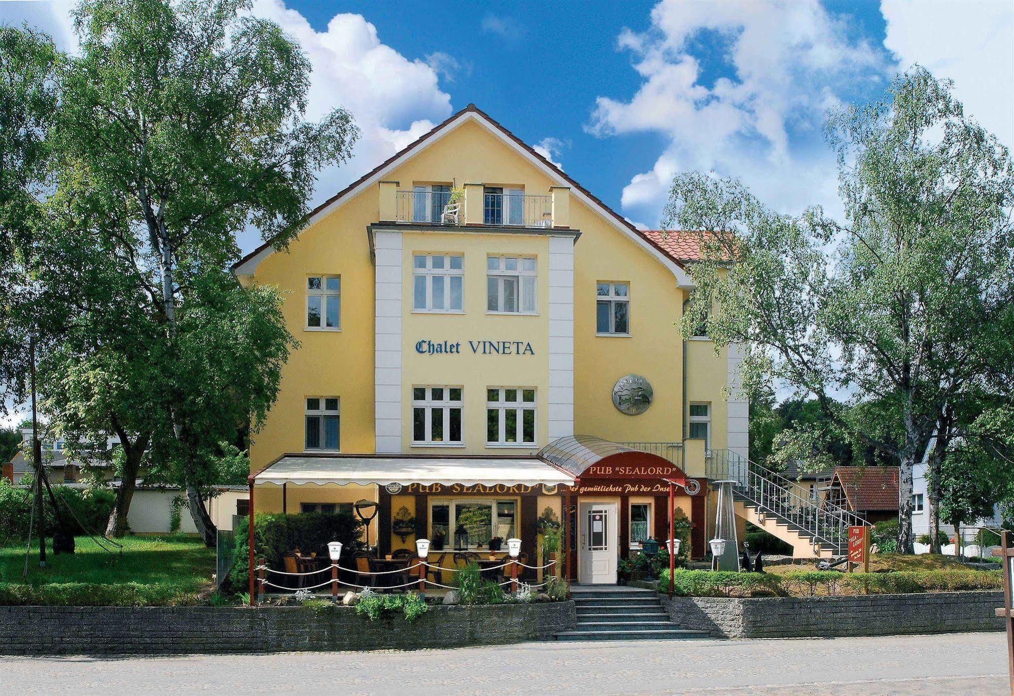 Vineta Strandhotels Цинновиц Экстерьер фото